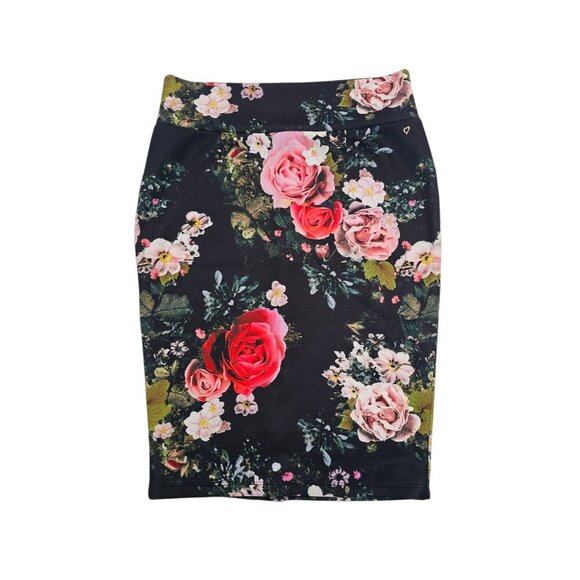 Women's - Thalia Sodi Floral Pencil Skirt, Size Large - Picture 1 of 8